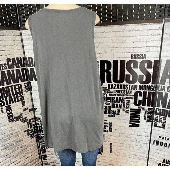 Pink Floyd Torrid Plus 3 Gray Wish You Were Here Graphic Crew Cotton Tank Top - Picture 4 of 6